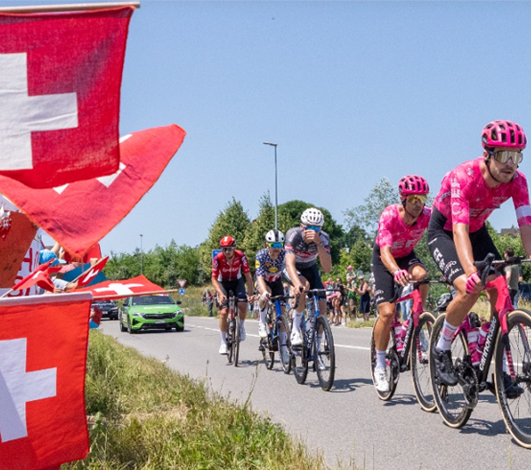 Tour de Suisse cycliste 2026 : femmes et hommes, même jour, même scène