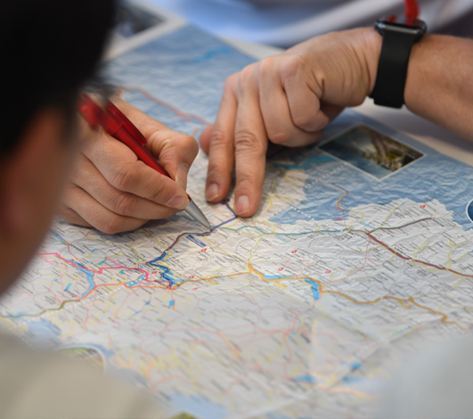 Séminaires itinérants en Suisse : dans le mouvement, on construit