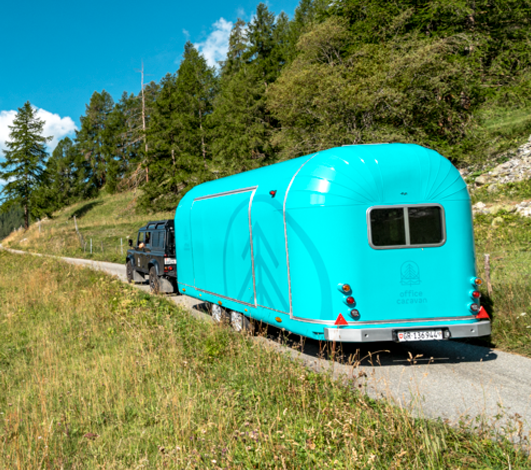 Office Caravan : une salle de réunion… avec vue qui bouge !