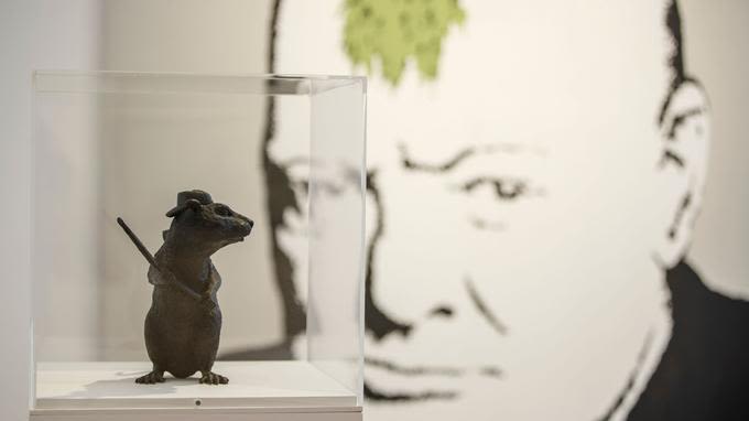 Les oeuvres de Banksy dans une galerie londonienne