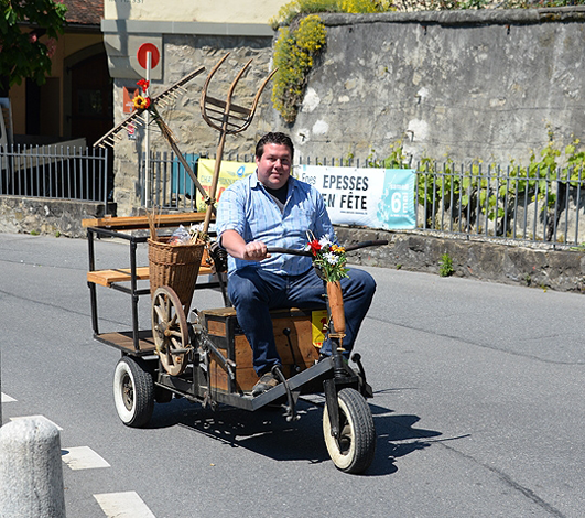 Le tracasset : trois roues qui racontent tout le Lavaux