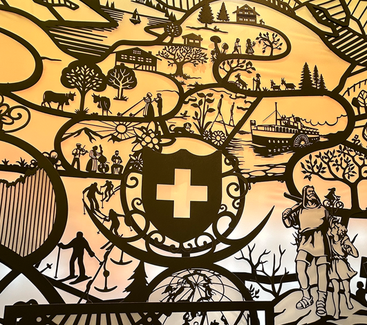 Papier découpé suisse : l’incentive qui surprend