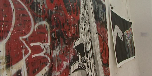OTOM, un street artist, au centre d’art contemporain