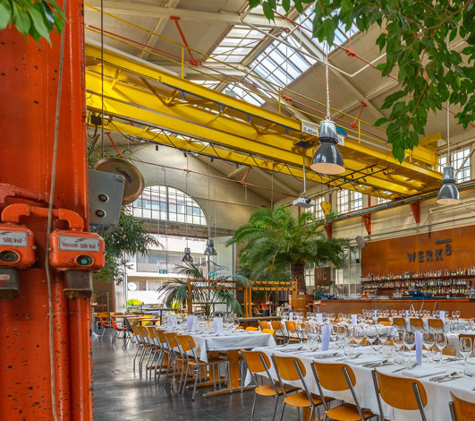 Au Werk 8 à Bâle, les événements se mettent à l’heure post-industrielle et branchée