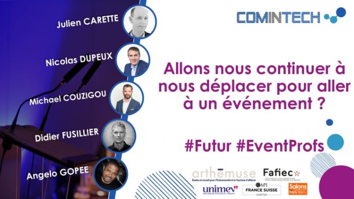 Parlons futur : Va-t-on continuer à se déplacer pour aller à un événement ?