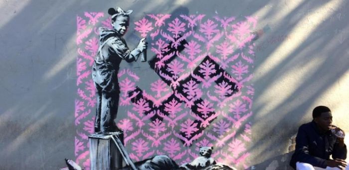 Banksy dans la capitale française !