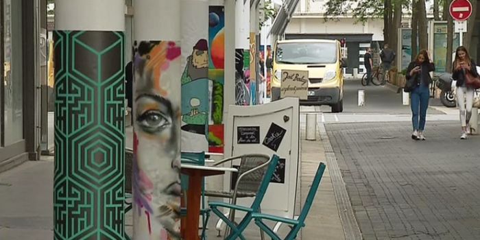 Le street-art colore les rues de Saint Nazaire