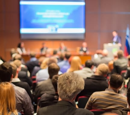 Julien Carlier en intervention à la Convention Nationale 2015 de l'AFECP. 