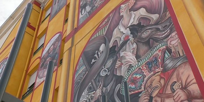 Destruction d'une oeuvre de street-art à Lyon