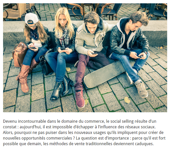 L'importance du social selling par Fenchweb