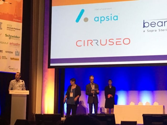 Apsia finaliste des Trophées du Cloud 2017