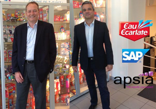 Eau Ecarlate réussit la mise en œuvre de SAP grâce à Apsia