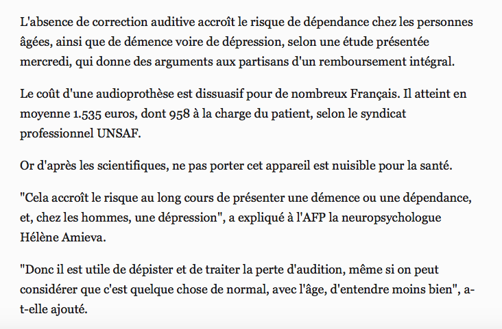 Risque démence seniors sans appareil addictif Extrait Article sur la démence chez les seniors sans appareil addictif