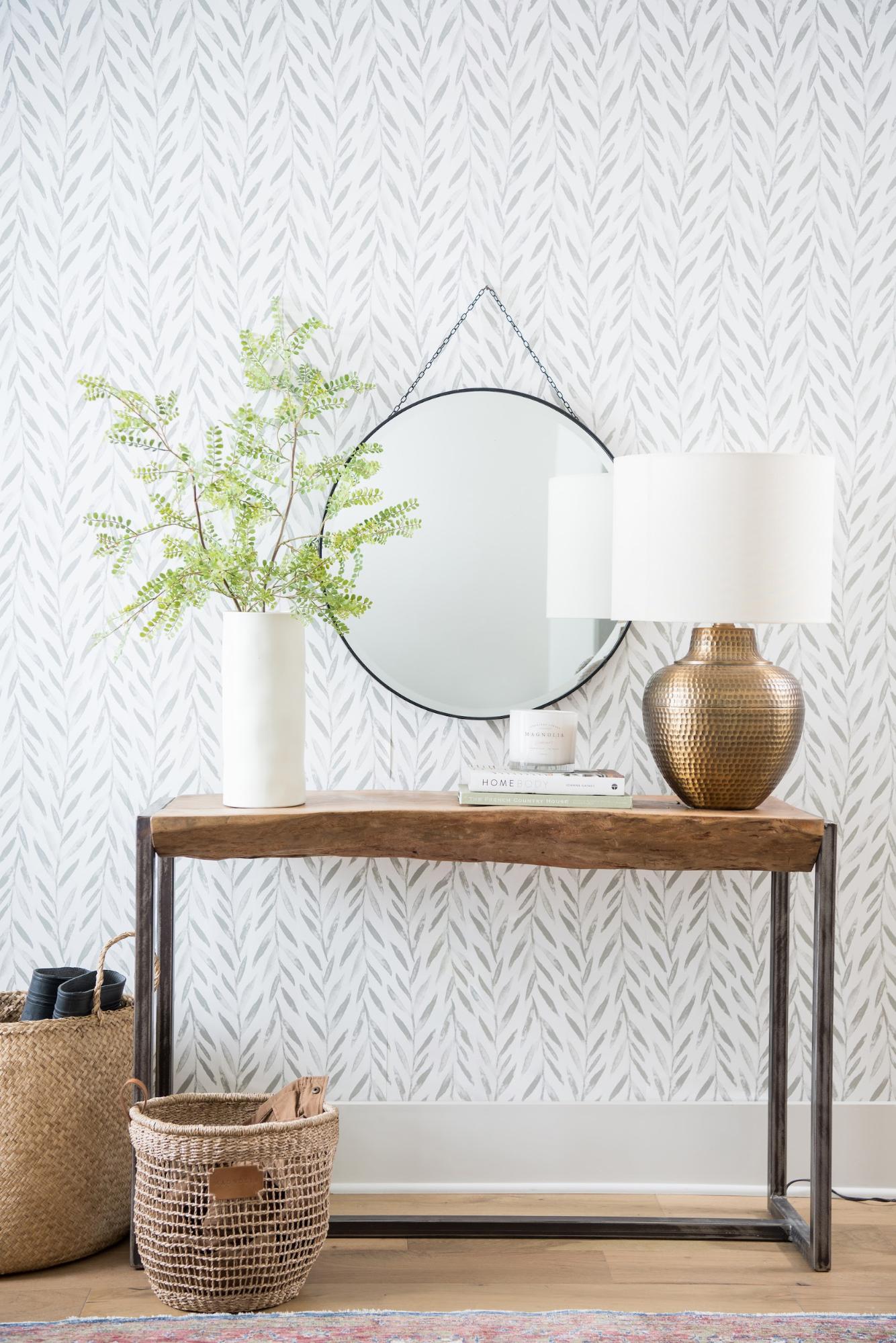 Magnolia Wallpaper  Joanna Gaines Wallpaper  On Sale