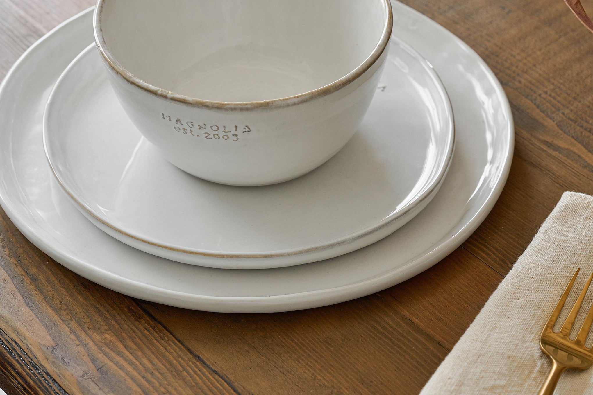 Magnolia Established Tabletop Collection