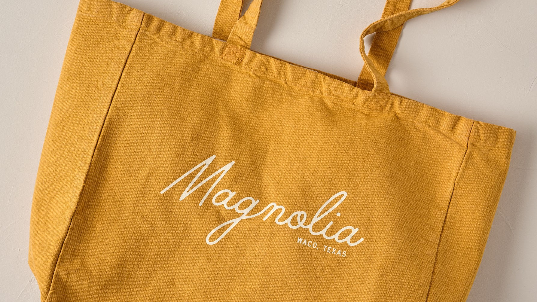 Magnolia Steele Canvas Utility Tote - Magnolia