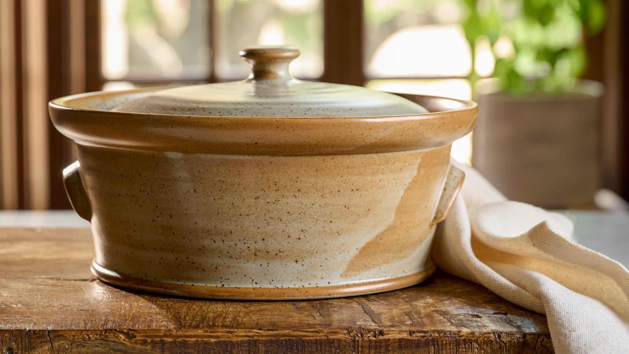 Ceramic Square Baking Dish w/Lid 9/ 2.5qt