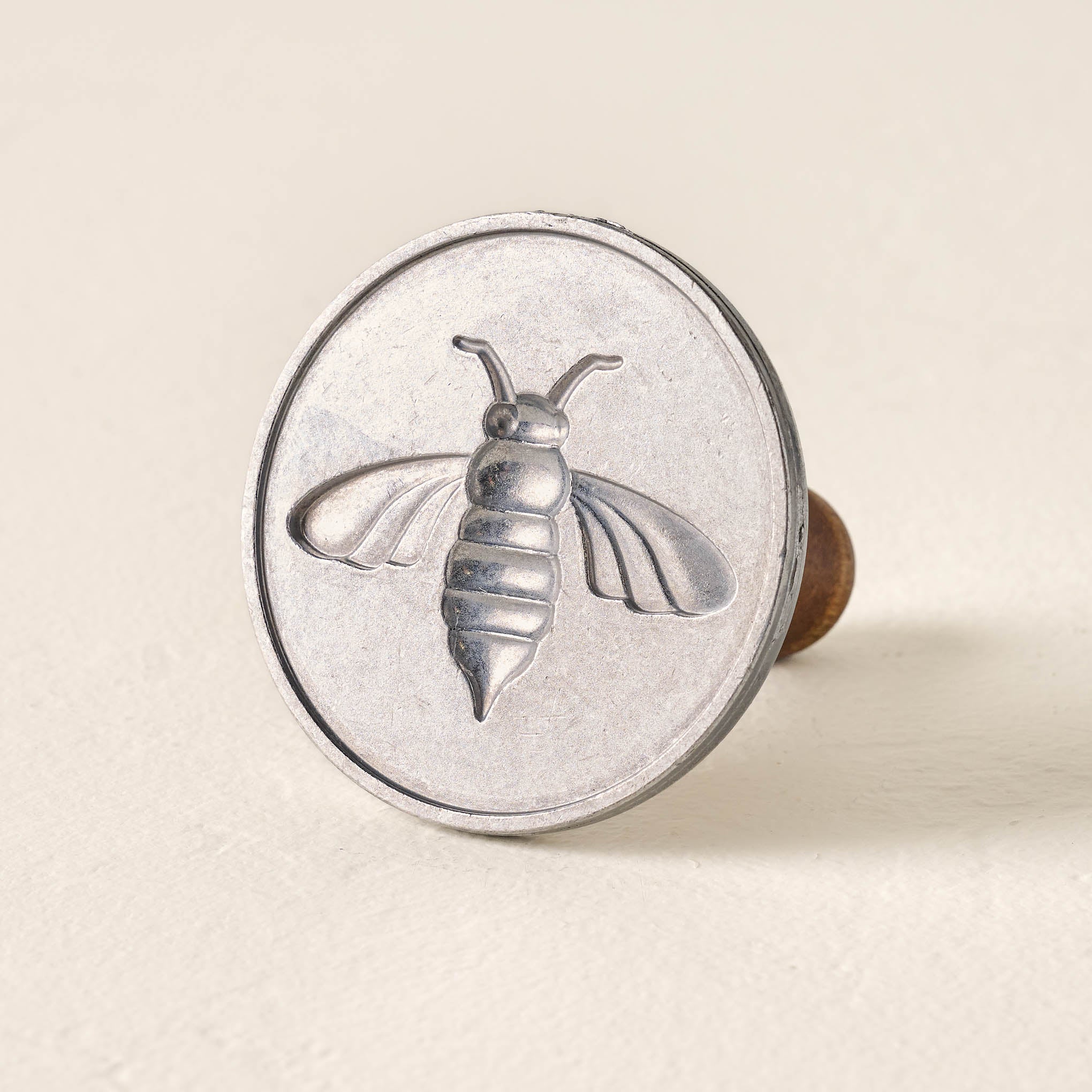 Wooden Cookie Stamp - bee