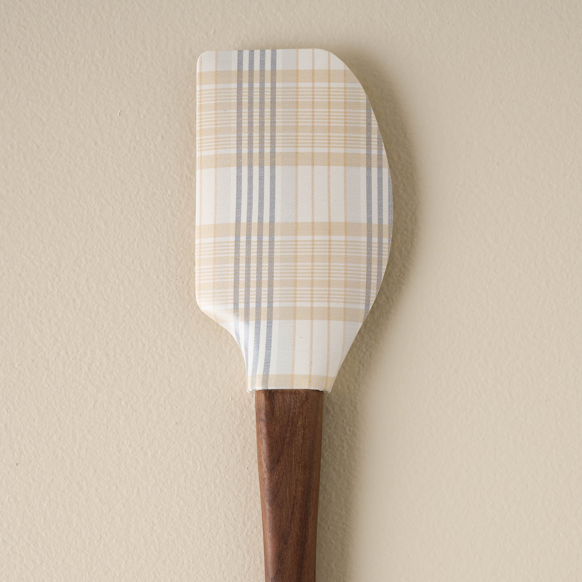 Williams Sonoma Red Tartan Wood Spatula