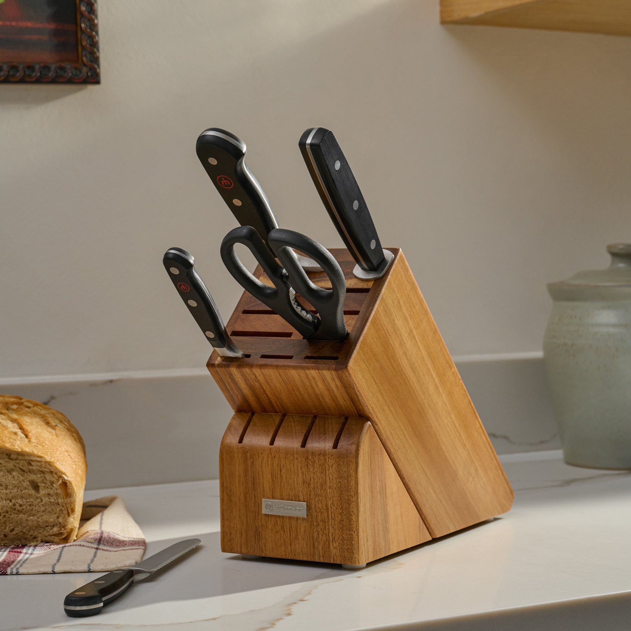 Classic Seven-Piece Wooden Kitchen Utensil Set