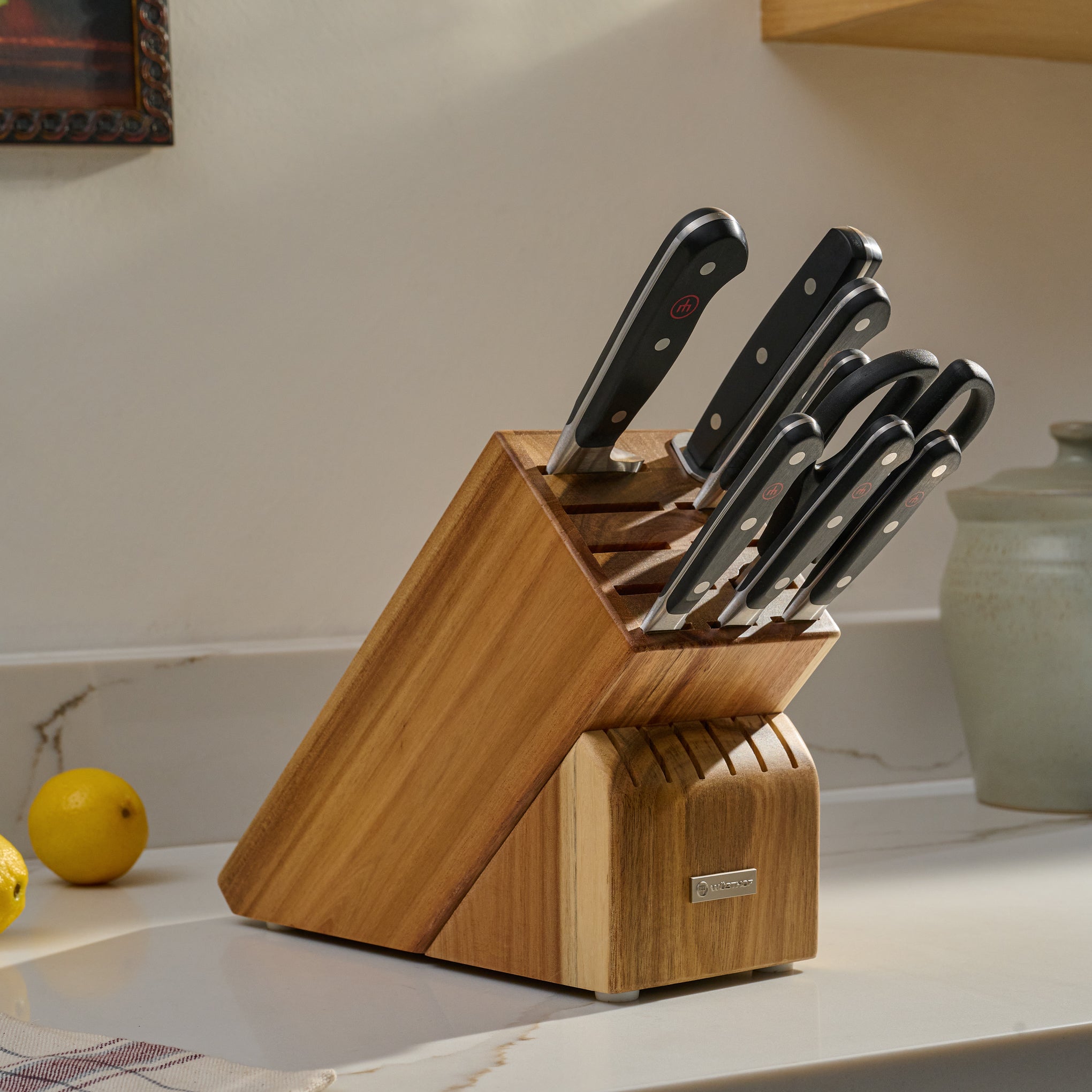 Wusthof Classic 9pc Knife Block Set