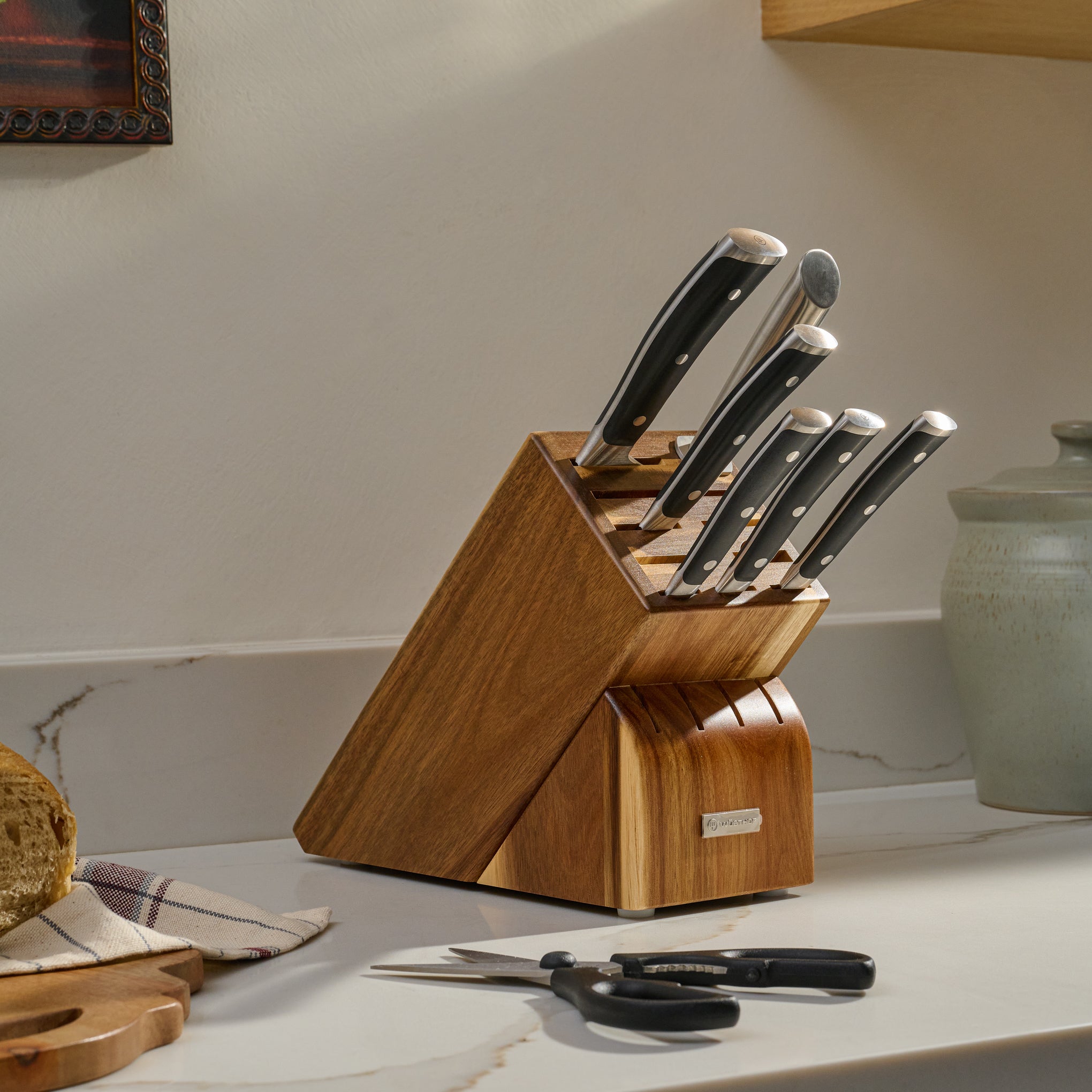 Wusthof Classic Ikon 8pc Knife Block Set  $600.00