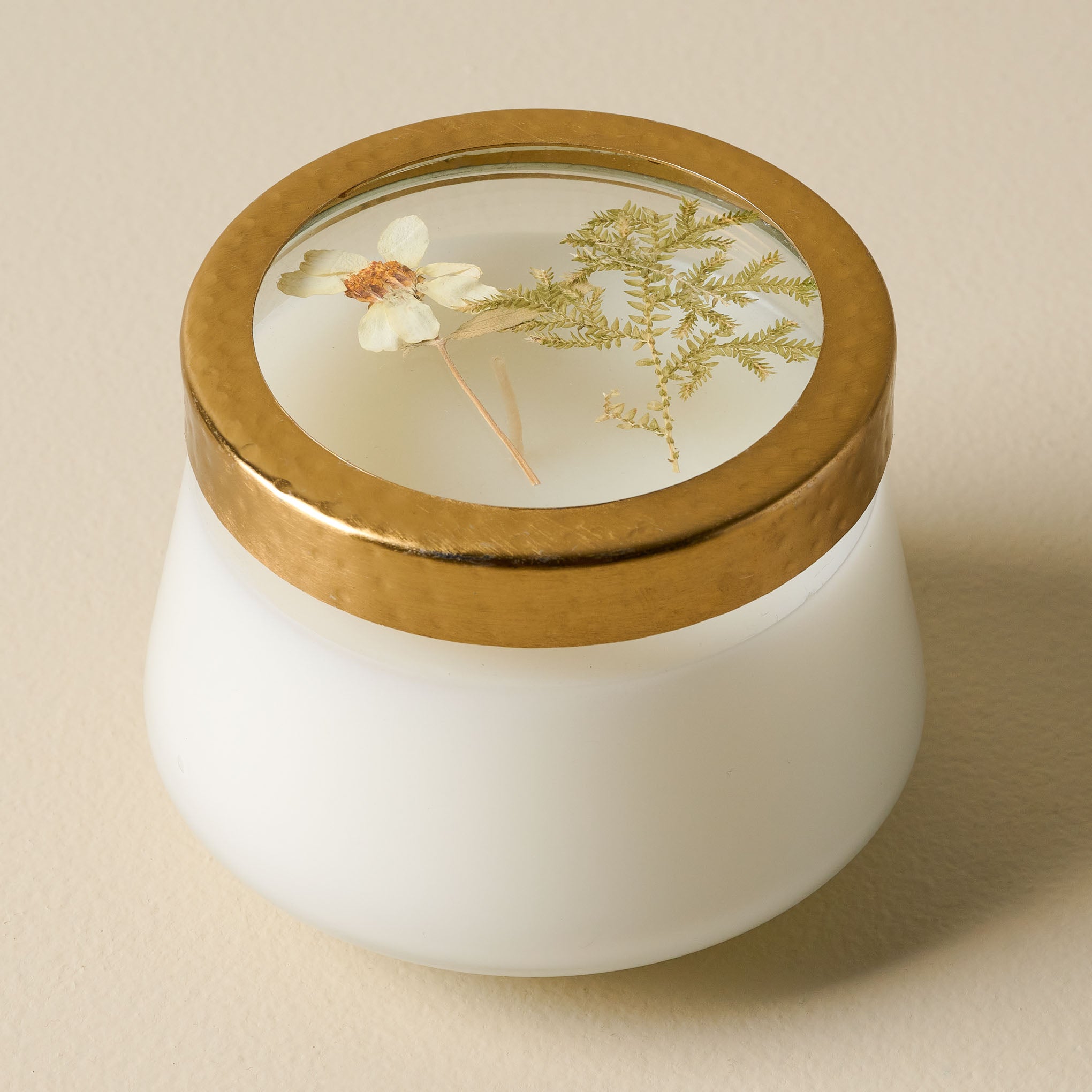 Sunlit Neroli Pressed Floral Candle