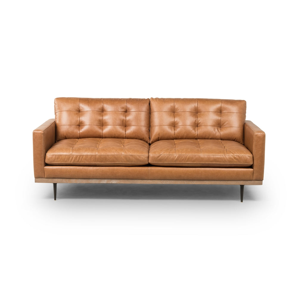 Novak Sofa in sonoma butterscotch leather