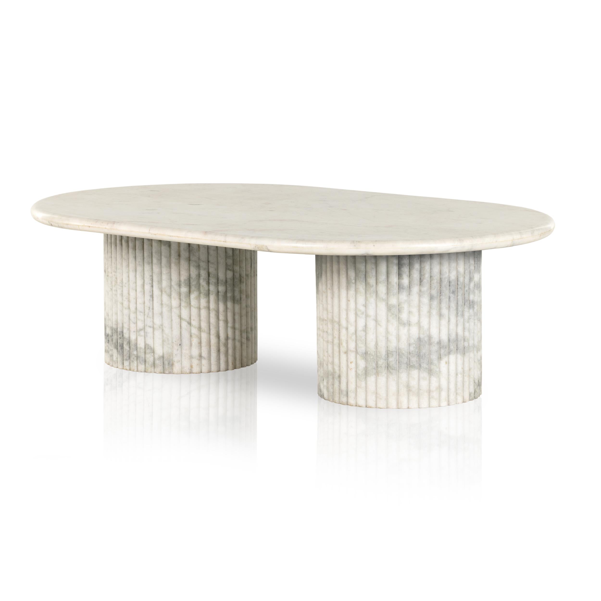 Deco Marble Coffee Table - Photo 1