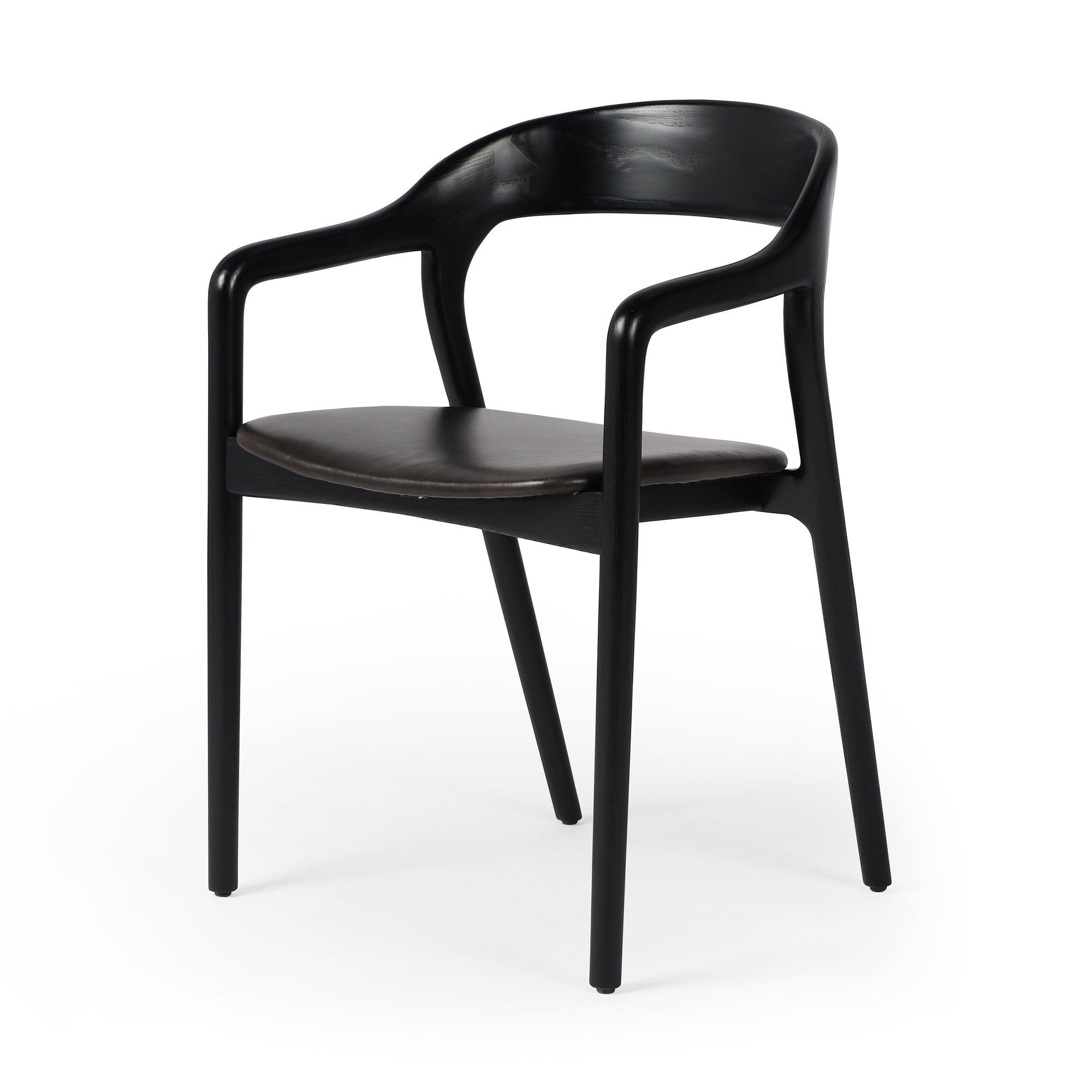 Leigh Dining Armchair in Sonoma black 