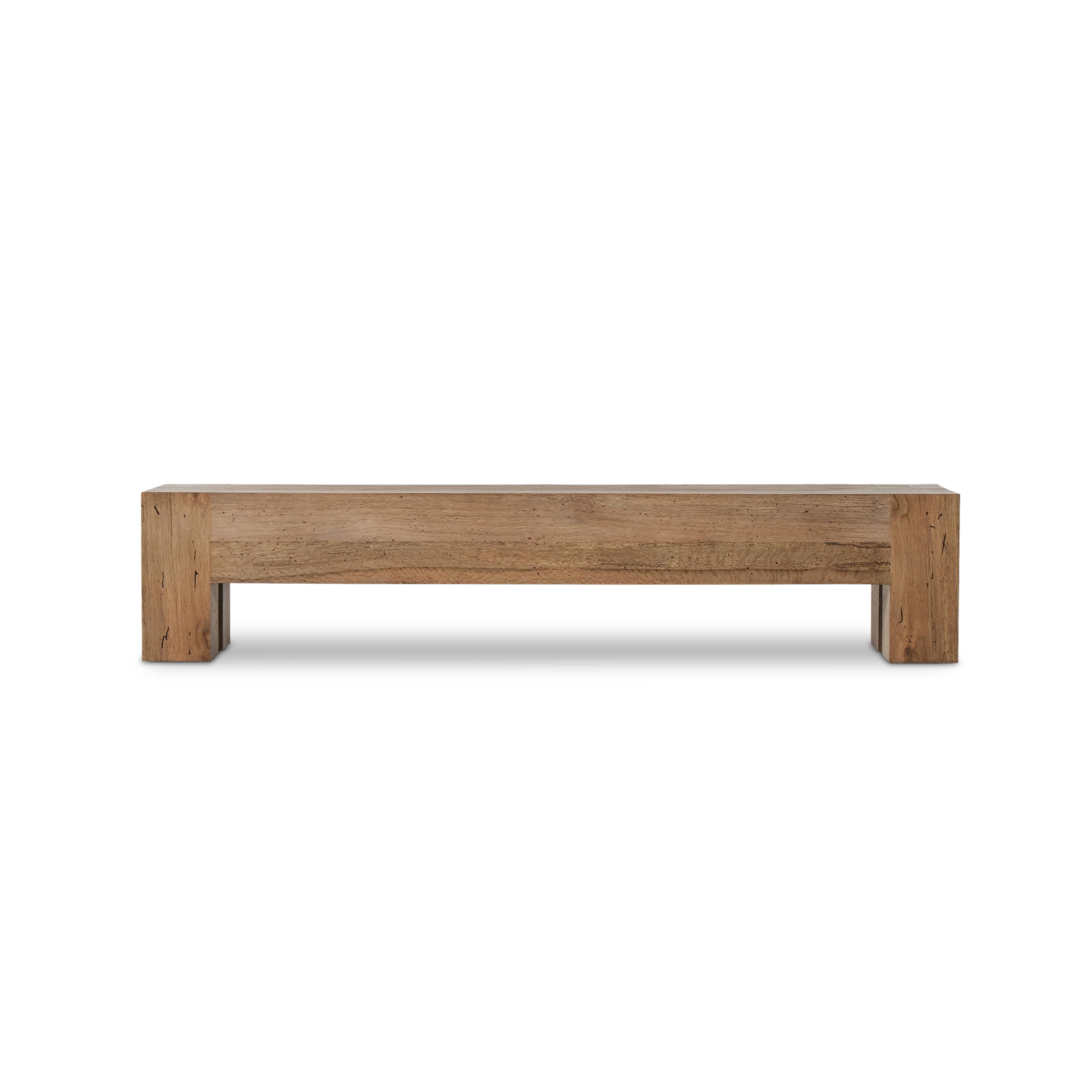 Powell Large Accent Bench front view