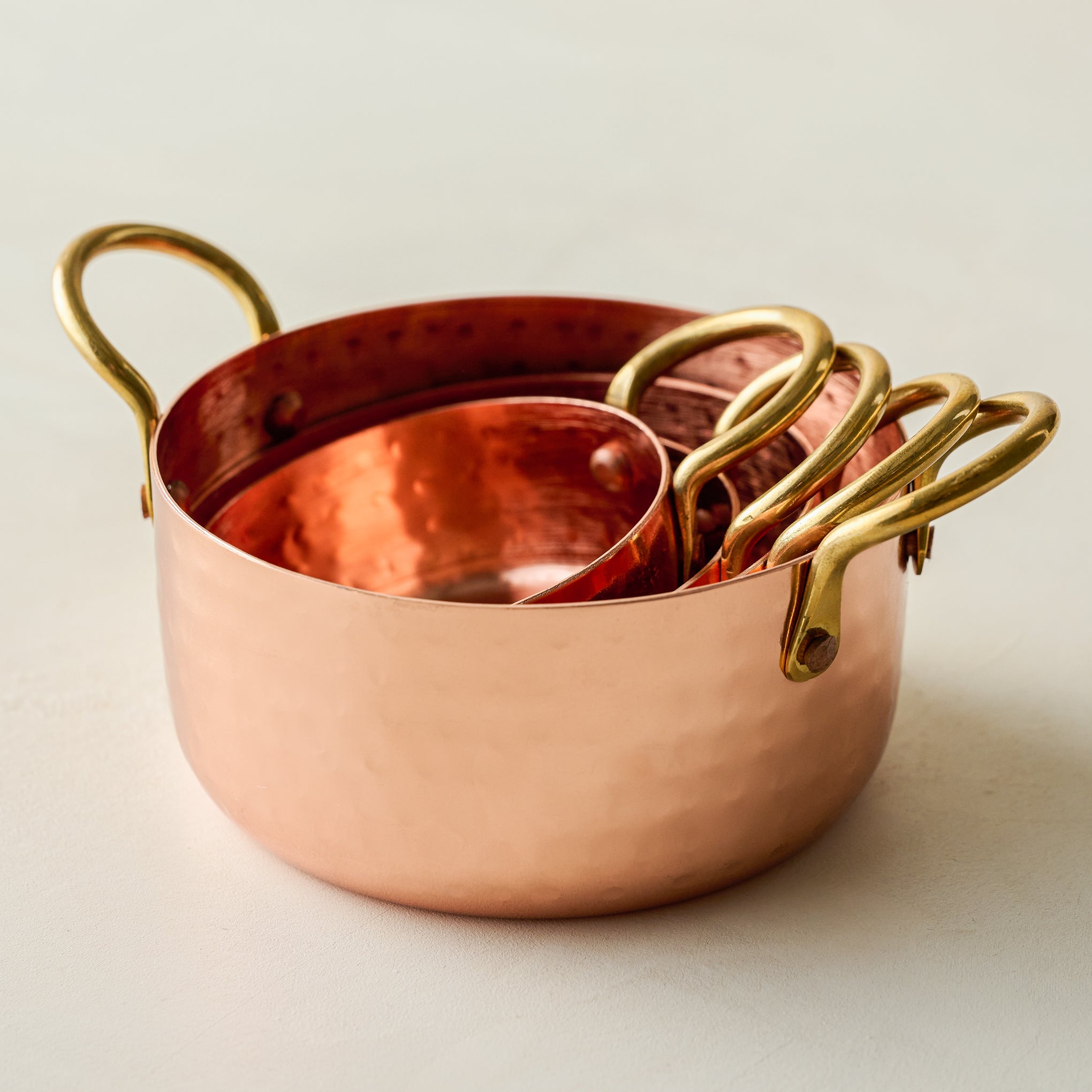 Dropship Rose Gold Measuring Cups And Spoons Set, Copper Pink