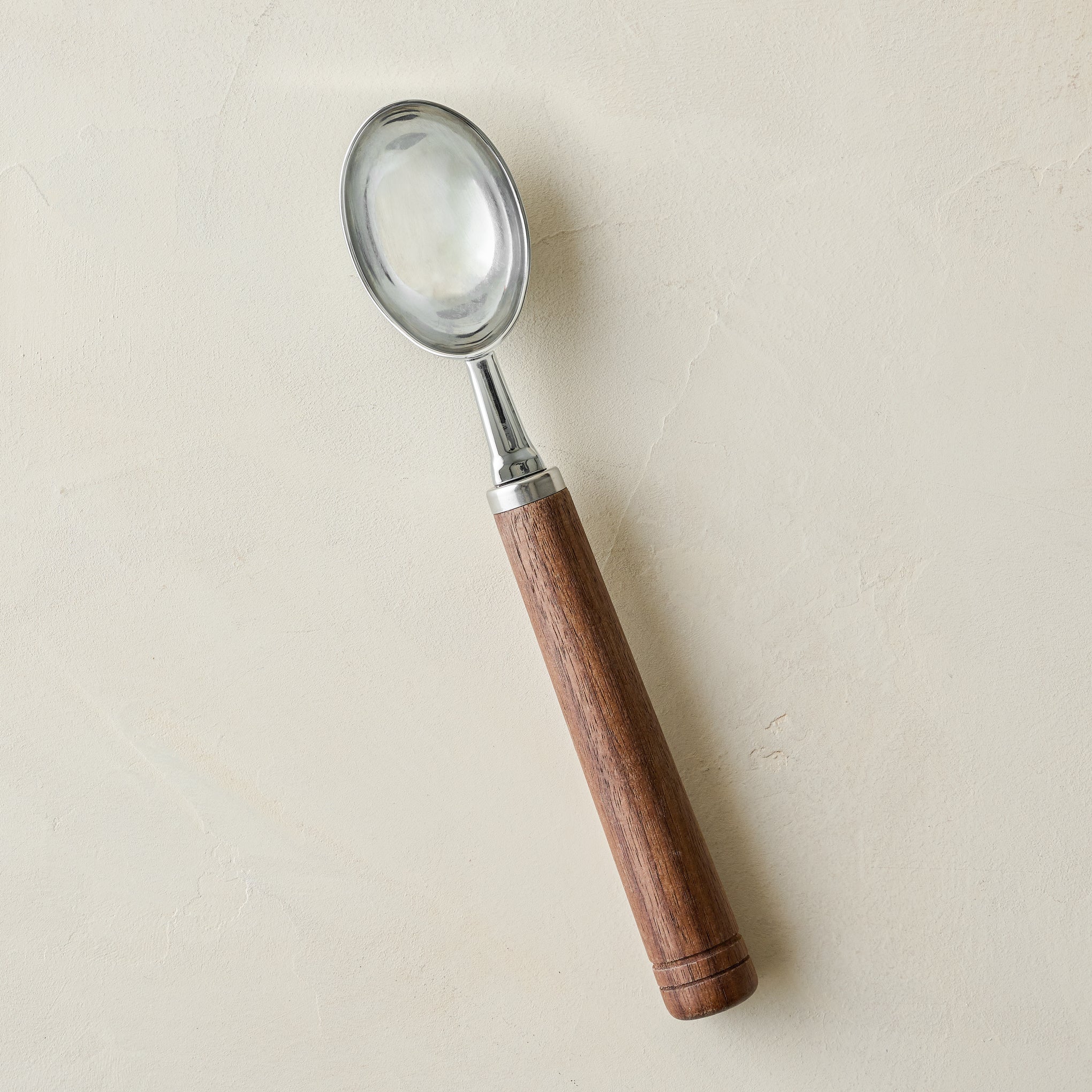 Gristmill Collection Walnut Ice Cream Scoop $18.00