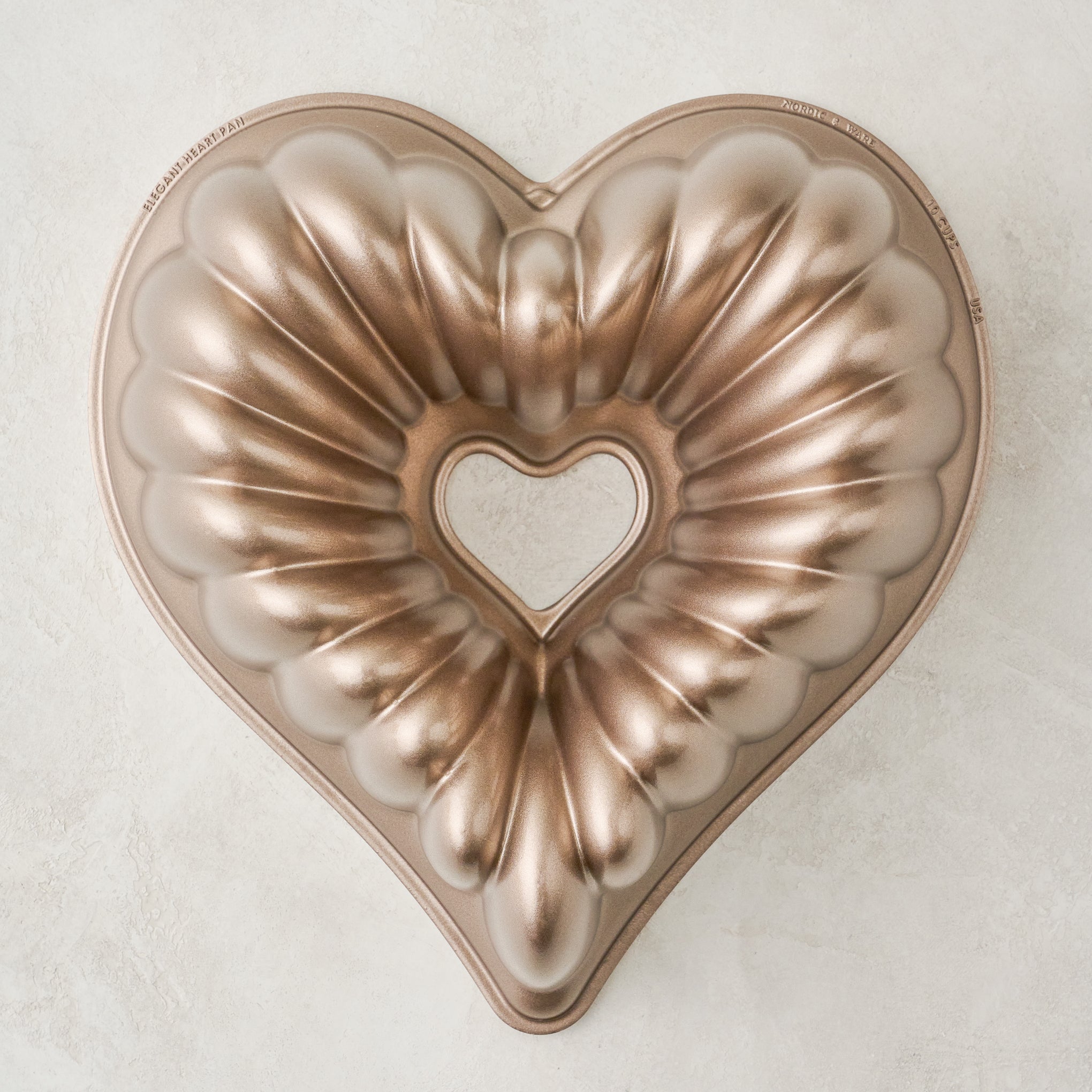 Nordic Ware's Heart-Shaped Bundt Pans for Valentine's Day