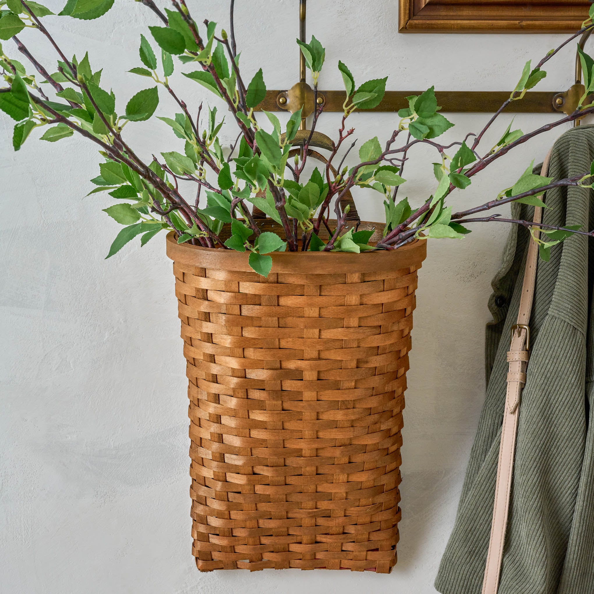 Bleached Woven Plant Stands - Magnolia