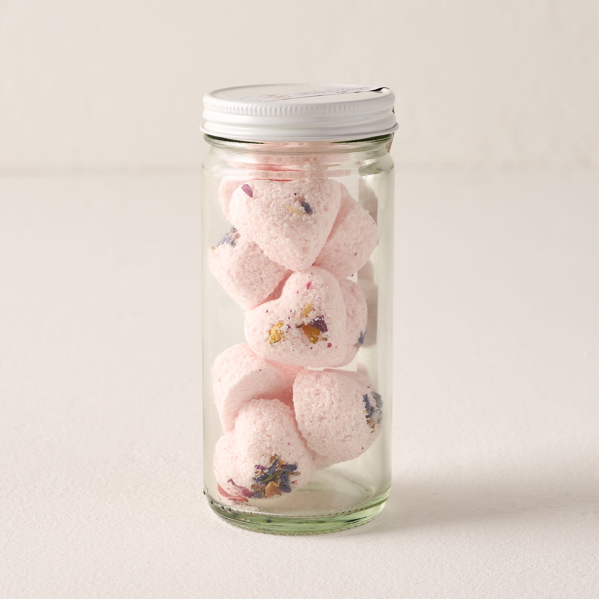 Heart and Florals Shower Steamer Jar On sale for $13.20, discounted from $22.00