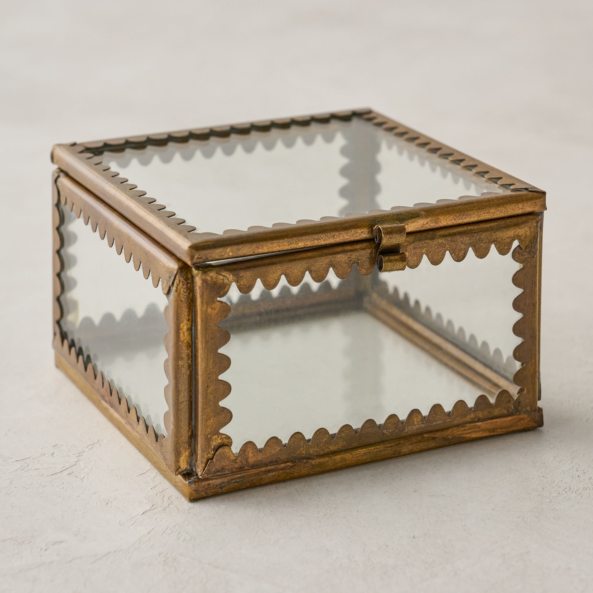 Rectangle Brass Boxes