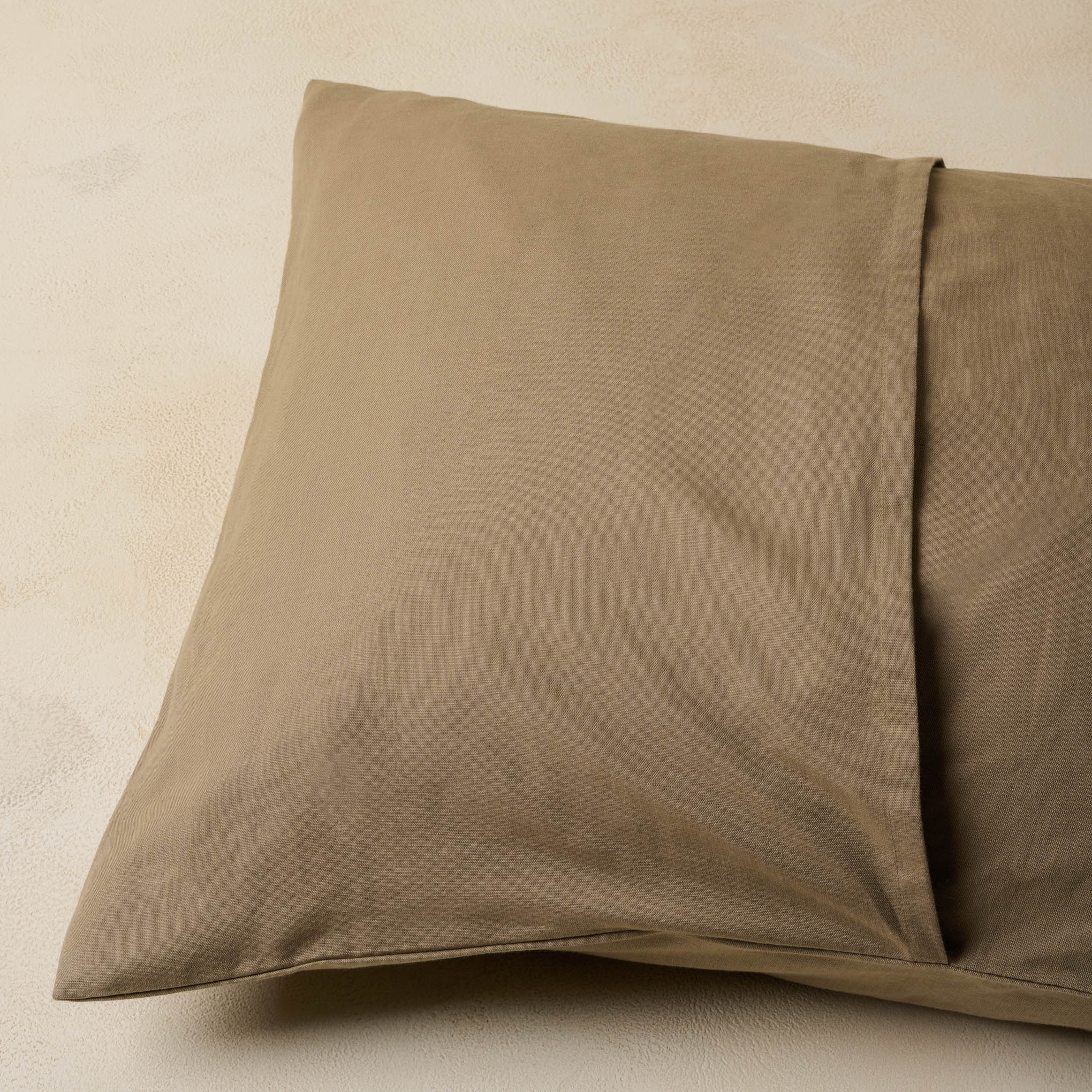 Driftwood Linen Cotton Duvet - Magnolia