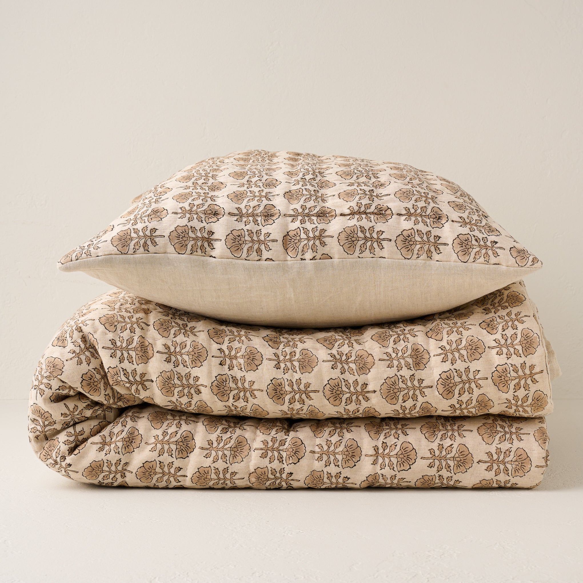 Velvet Quilted Pillow Sham - Standard/King (PAIR)