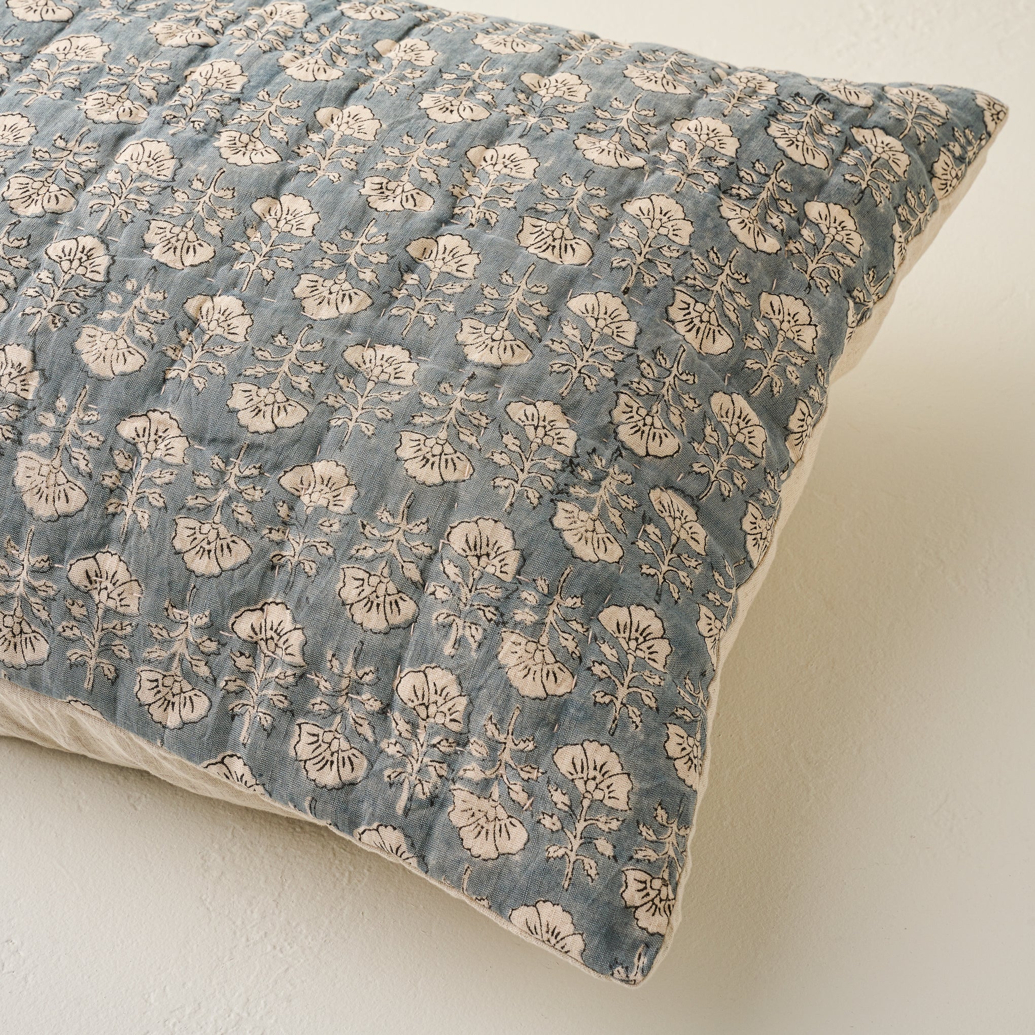 Block Print Euro Sham