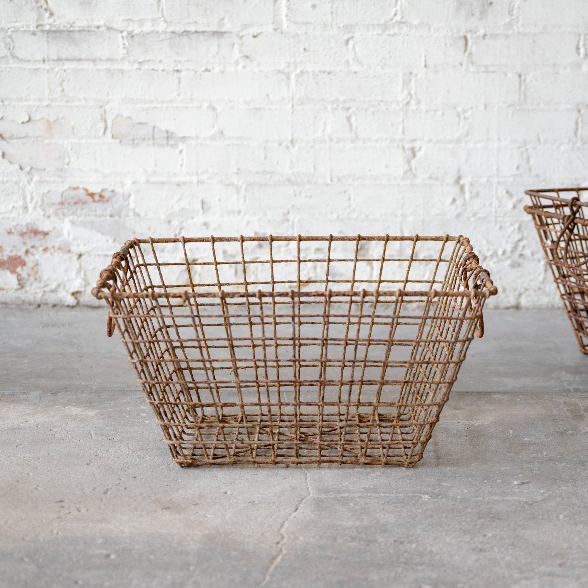 Found Wire Locker Basket $56.00