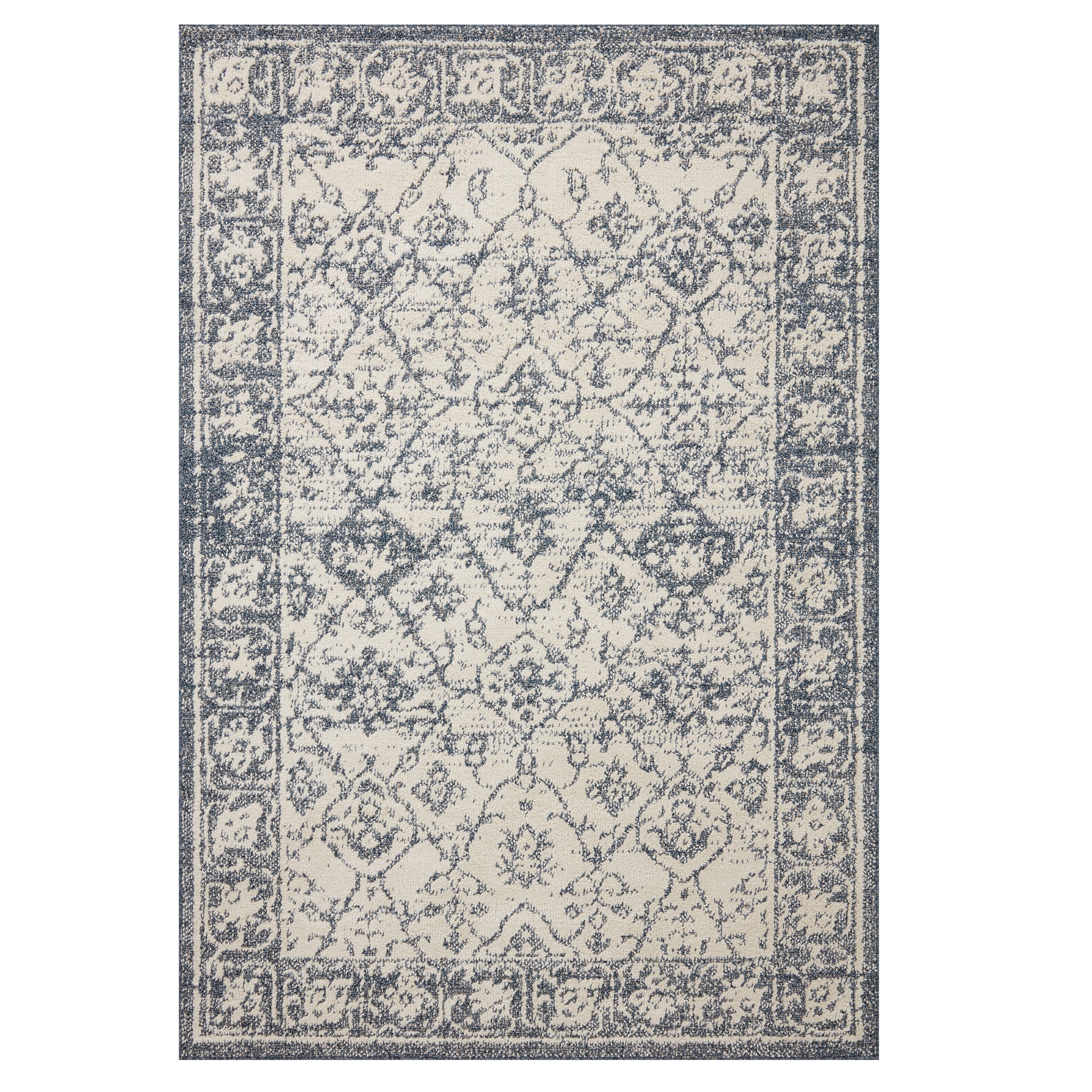 Gigi Ivory Blue Rug