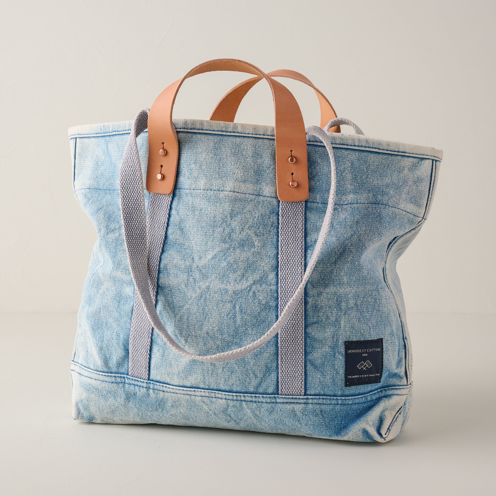 Acid Wash Cotton Tote $164.00