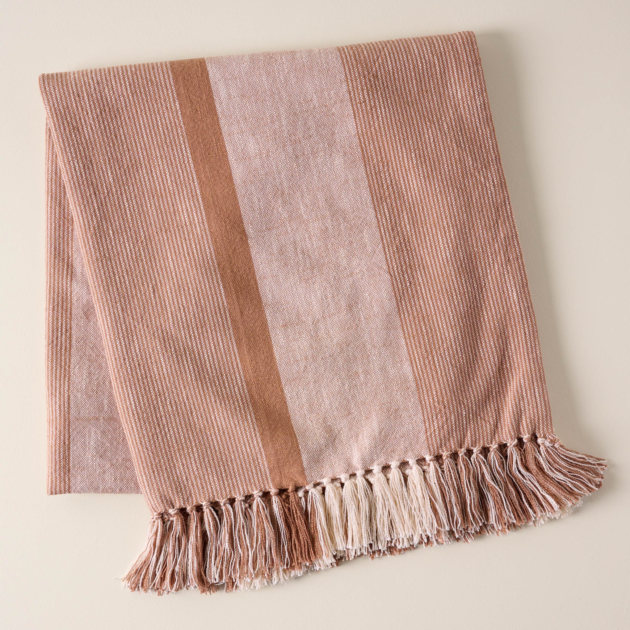 Isabella Throw - desert clay