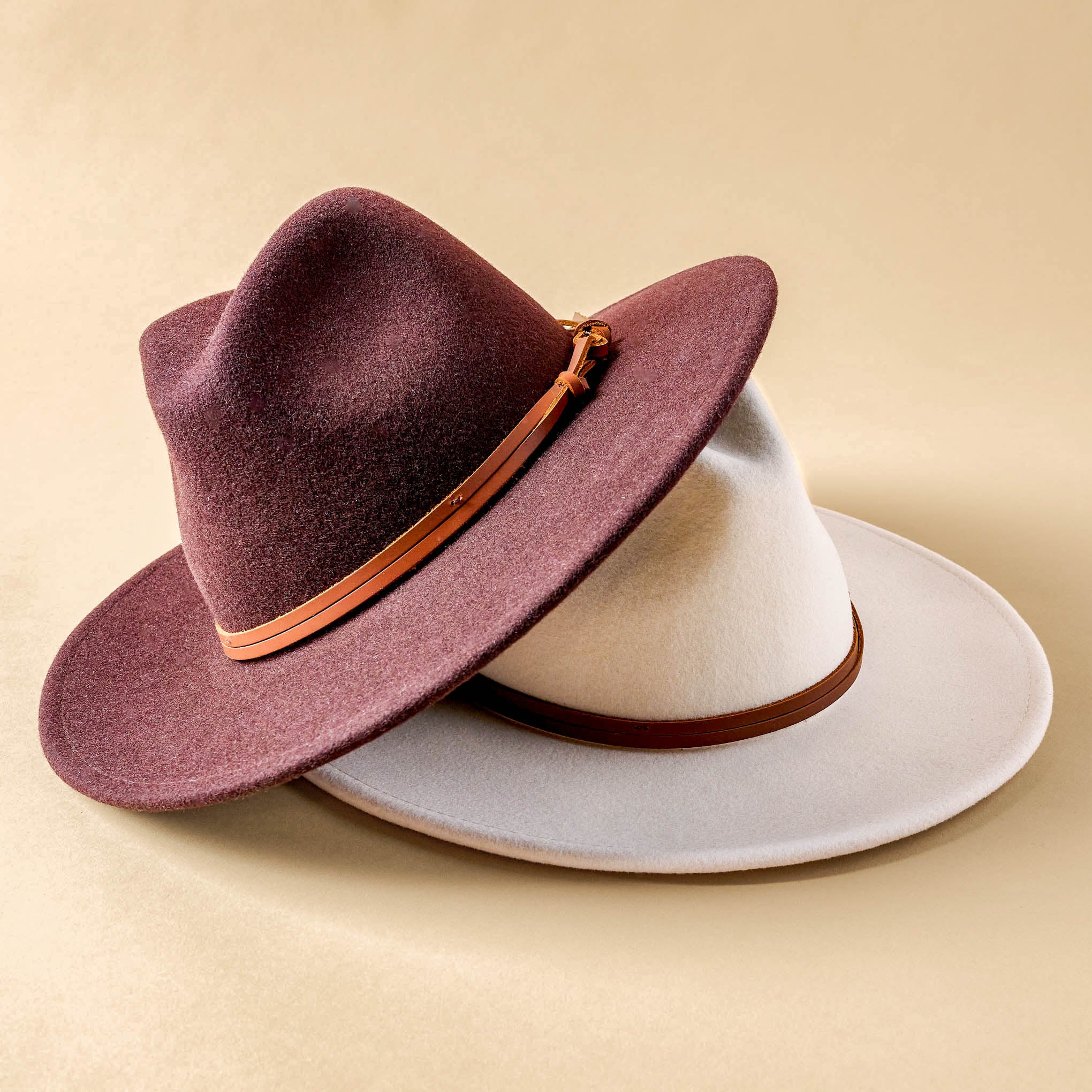 Brown Felt Hat