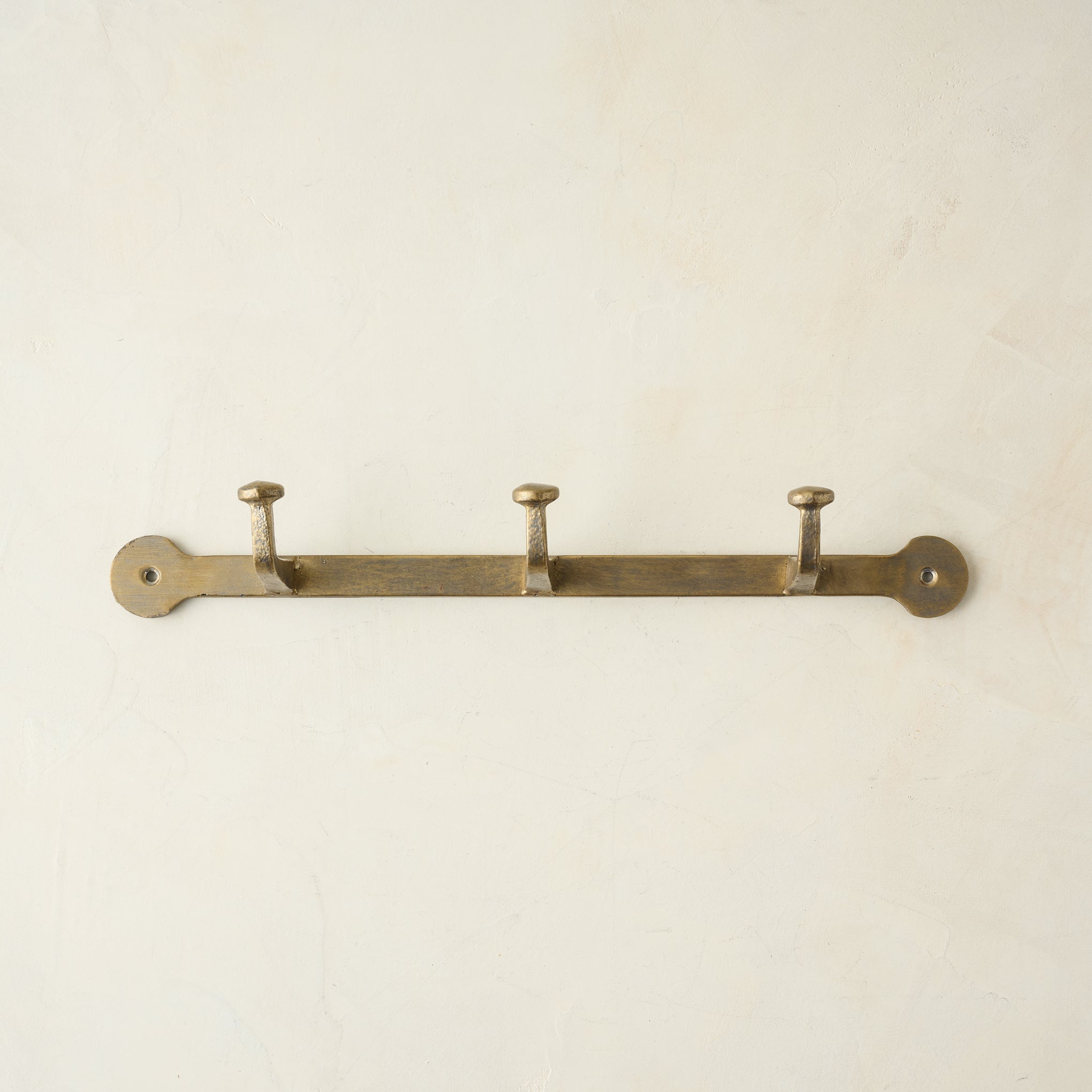 Hammered Iron Wall Hooks - Magnolia