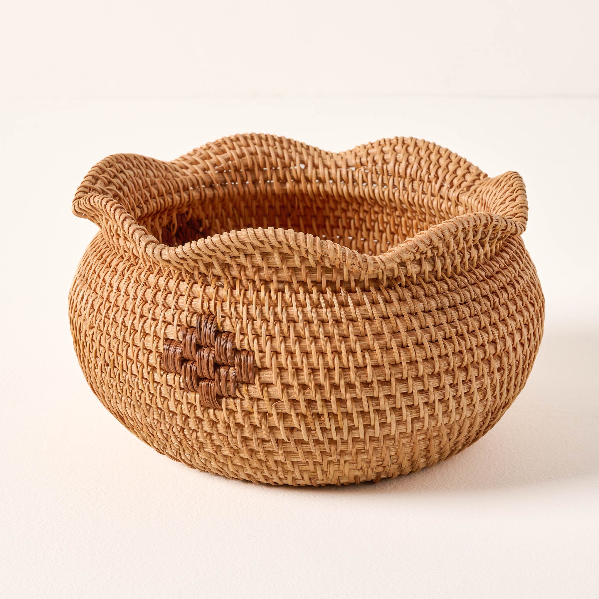 Woven Scalloped Bowl $64.00