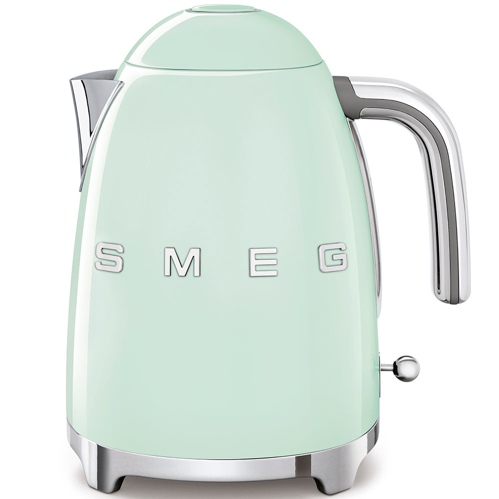 Smeg Kettle in pastel green Items range from $189.95 to $239.95