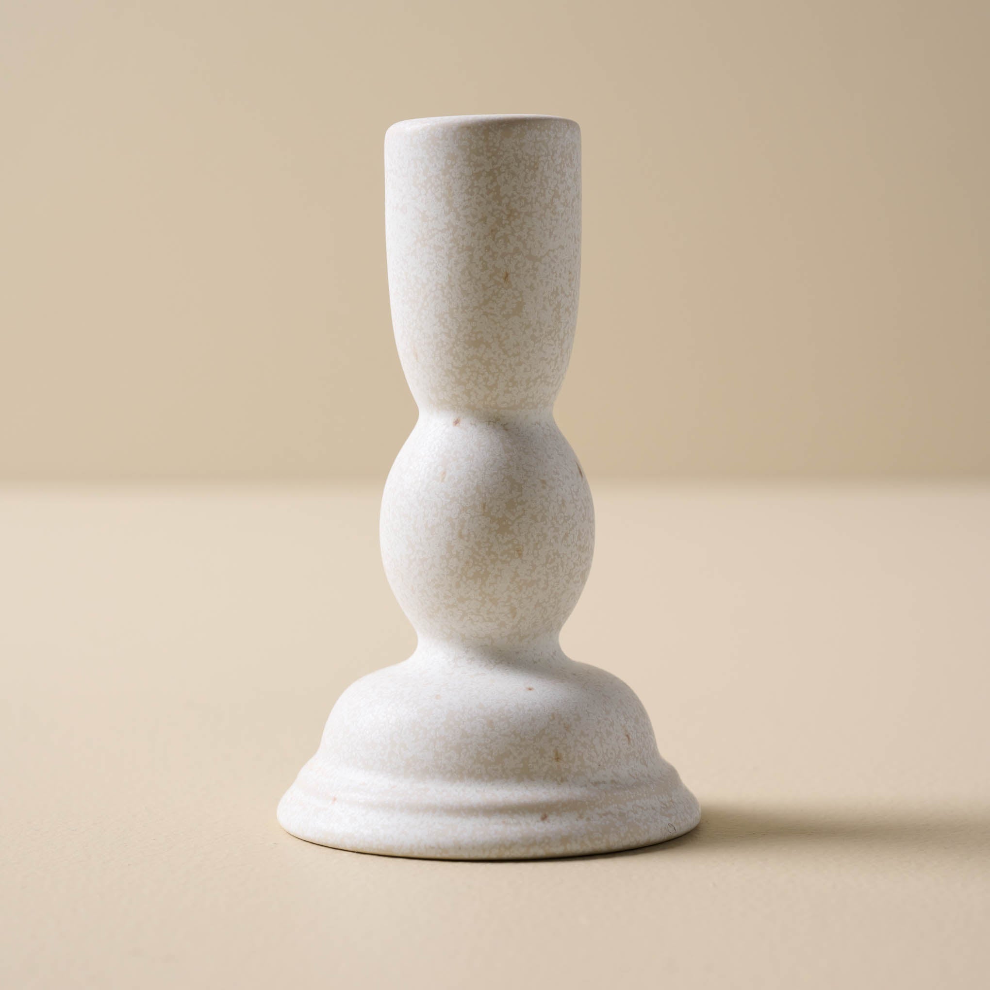 large sized Ross ivory Ceramic Taper Holder