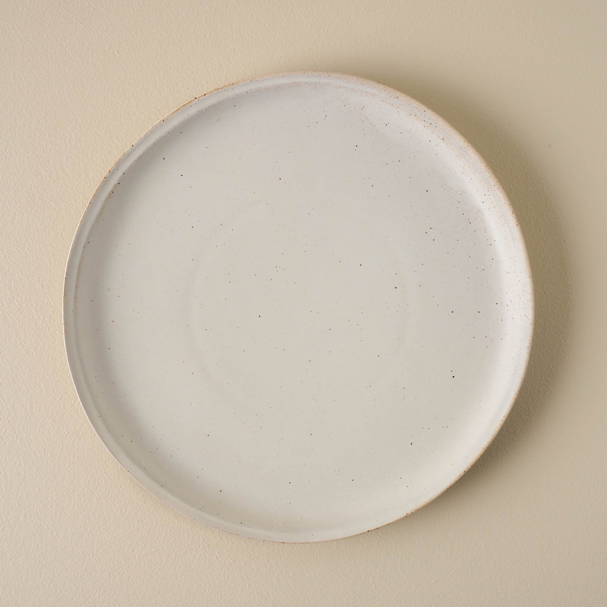 French White Speckle Plate - dinner $12.00